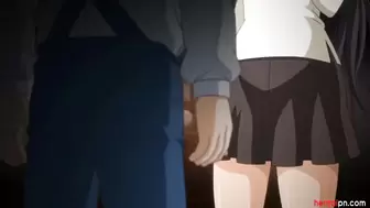 One Of The Three Anime Sisters Gets Banged By Loads Of Horny Guys