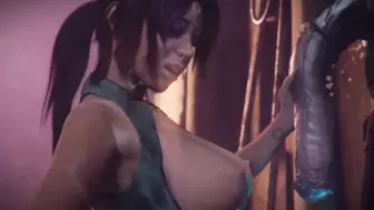 3d Lara Gatekeeper Sex With Animal - Lina Paige