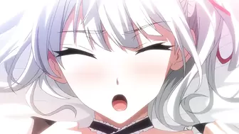 White Haired Maid Secretly Wants To Fuck Her Master [4K 60FPS] [Hentai Merch.Art]