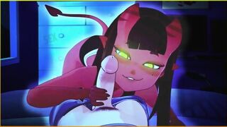 A Cute And Very Horny Girl With The Help Of Magic Entered The Guy's Room And Persuaded Him To Have Sex - 3d Animation Porn