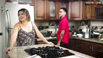 Horny MILF Valentina Tejada Fucked In The Kitchen By Her Son’s Best Friend