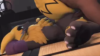 Using Renamon's Pussy Alt Scene (Digimon)