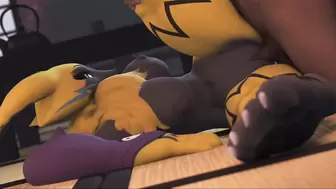 Using Renamon's Pussy Alt Scene (Digimon)