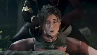 The Uninvited Guests Took Out Huge Dicks And Fucked Lara So Much That She Came Like A Bitch
