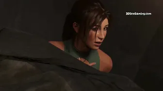 Tomb Raider Lara Croft Walk Into A Trap - Rough Sex Is The Only Way Out