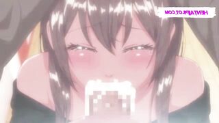 Stepsis Fucked Under The Shower - Anime Hentai
