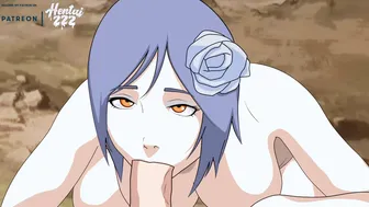 NARUTO KONAN BLOWJOB POV HENTAI