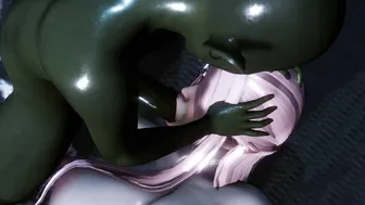 3D Elf Princess Gangbang