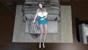 Vam 3d-[Brainocn] Stewardess Blackman NTR