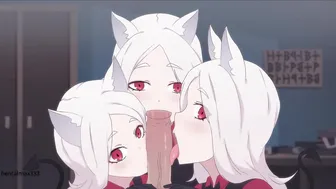 Bea Footjob  -hentai anime