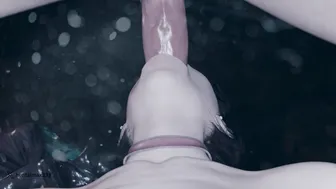 Rebecca blowjob  -hentai anime