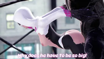 Spider Gwen And Venom En Sub