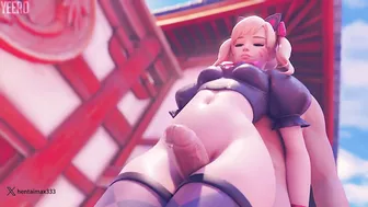 pussy rub  -hentai anime