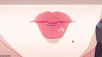 2b give blowjob  -hentai anime