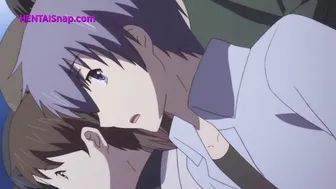 HENTAI MILF With Big Tits Is Fucked Deep and Creampied Wildly in Bed