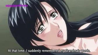 HENTAI MILF With Big Tits Gets Railed Hard and Creampied On the Couch