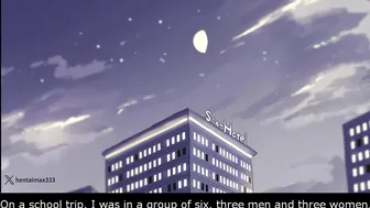 On a school trip  -hentai anime