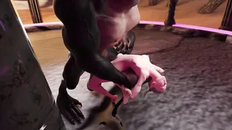 CREAMPIED BY A MONSTER