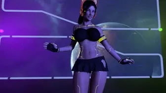 Caroline Cyber Strip 4k