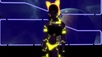 Caroline Cyber Lapdance