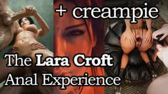 The Lara Croft Experience - Tomb Raider Anal with Creampie