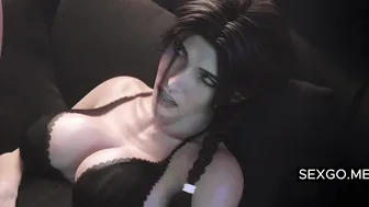 The Lara Croft Experience - Tomb Raider Anal with Creampie