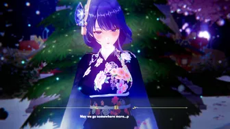 Raiden Shogun Ei White Animation