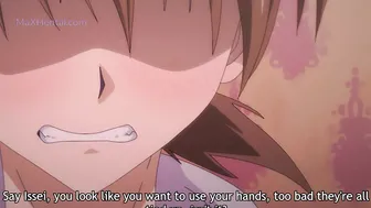 Exclusive Striptease with Deep Blowjob and Unexpected Cum Swallow (Rias x Issei)