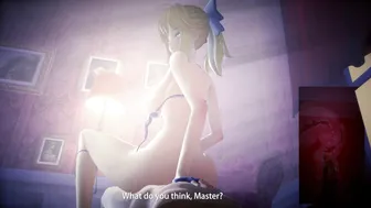 (Mastapov) Artoria Pendragon Lancer: Bunny Version 2