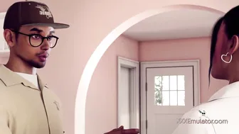 Special Service: Perv Mistress Diana and the Lucky Delivery Guy(HQ 3D Gameplay)