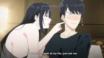 Exclusive First Vacation with Hairy Stepmom (Uncensored Hentai)