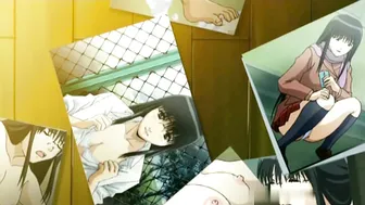 Hot Gangbang in the Locker Room with Two Curvy Babe (Uncensored Hentai)