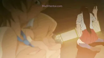 Hot Gangbang in the Locker Room with Two Curvy Babe (Uncensored Hentai)