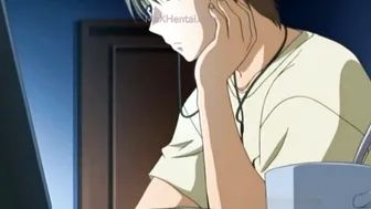 Loud Shaking Orgasm and Pussy Licking for Hairy Girlfriend (Hentai)