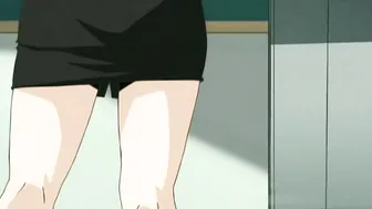 Naughty MILF Teacher Caught Masturbating After Class (Uncensored Hentai)