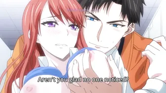 Caught in the Men's Locker Room: Pussy Fingering with Shaking Orgasm (Hentai)