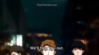 Caught in the Men's Locker Room: Pussy Fingering with Shaking Orgasm (Hentai)