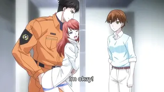 Caught in the Men's Locker Room: Pussy Fingering with Shaking Orgasm (Hentai)