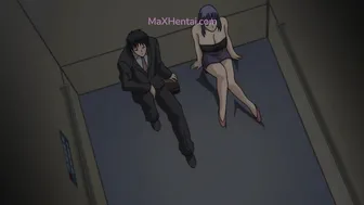 Boss Gets Stucked in the Elevator with His Busty Secretary (Hentai Parody)