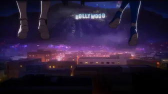 Hot Night xxx with Beauty Blonde Milf on the Streets of Hollywood (Exclusive Cartoon