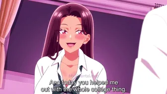 Horny Student with Big Boobs Fucked Hard by Lucky Teacher (Hentai xxx) Eng Sub