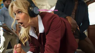 • Blonde Commuter Is Pounded in Public Train & Ends Up Fucked By Everyone