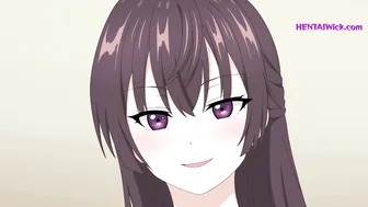 College Girls Alya and Yuki, Try Out the New SexToy Together (Cartoon xxx)