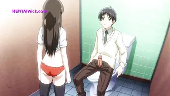 Students Caught Having xxx in School Bathroom (Hentai)