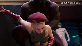 Hardcore Gangbang: 4 Huge Cocks for Cammy (3D Sexgame)