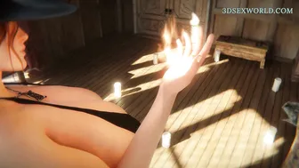 Redhead MILF with Giant Natural Boobs Cumshot (HQ Realistic Sexgame)