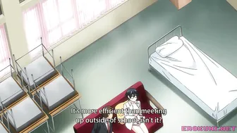 Hentai anime threesome hotel sex