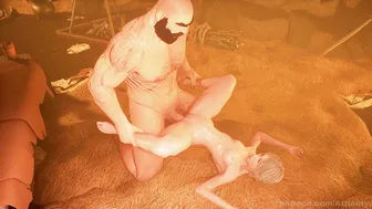 The Primal Cave A Petite Survivor Meets A Massive Barbarian