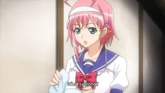 Busty hentai anime JK