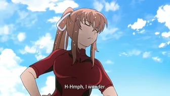 Hentai anime busty GF cock ridding
